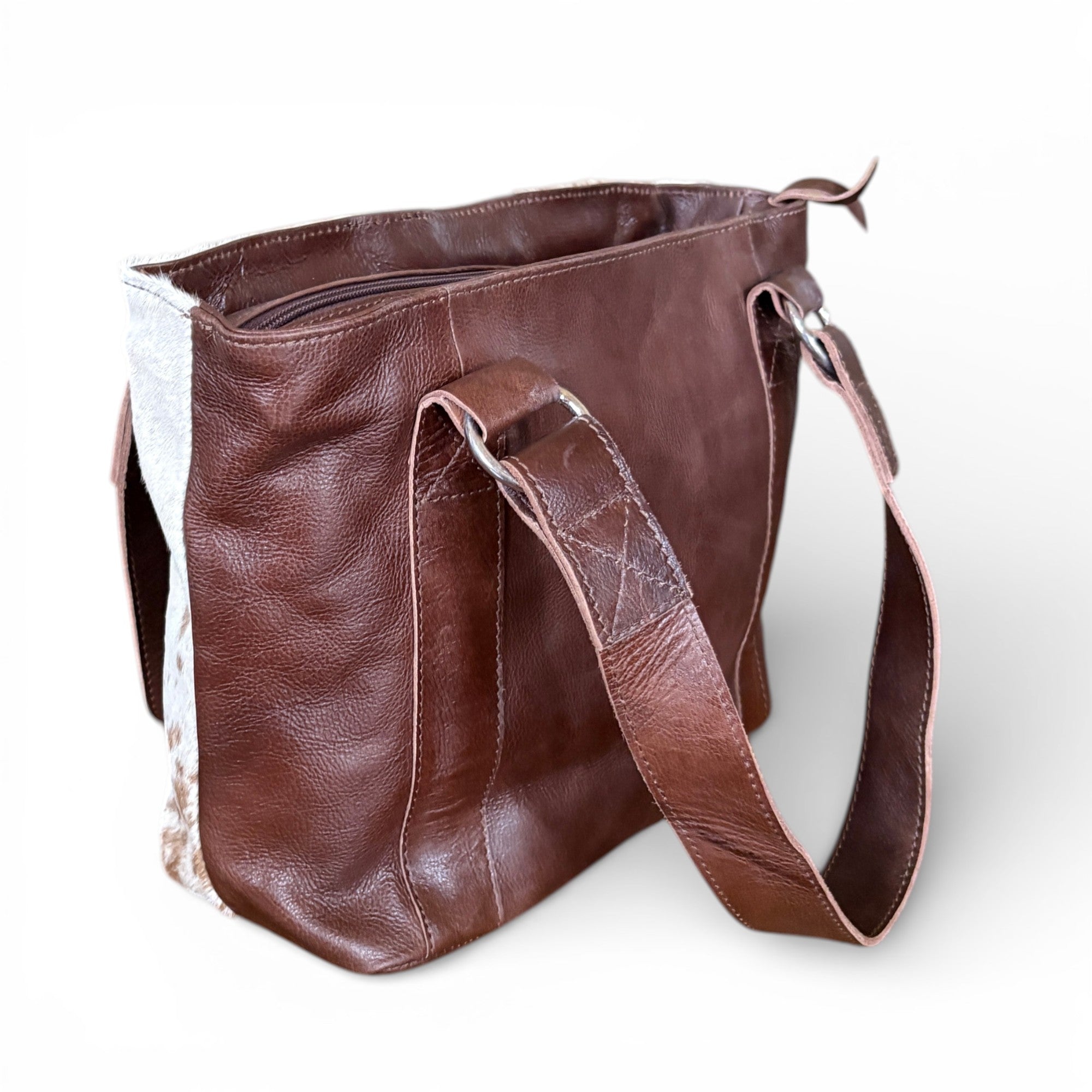 Sample Sale Highlands Genuine Cowhide Tote Handbag Purse #1 - Ranch Junkie LLC 