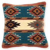 Southwestern Wool Pillow Covers- The Pueblo 20 Assorted Colors- 18 X 18 Throw Pillow - Ranch Junkie Mercantile LLC