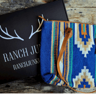 Dakota Southwestern Large Handwoven Wool Boho Tote - Ranch Junkie Mercantile LLC