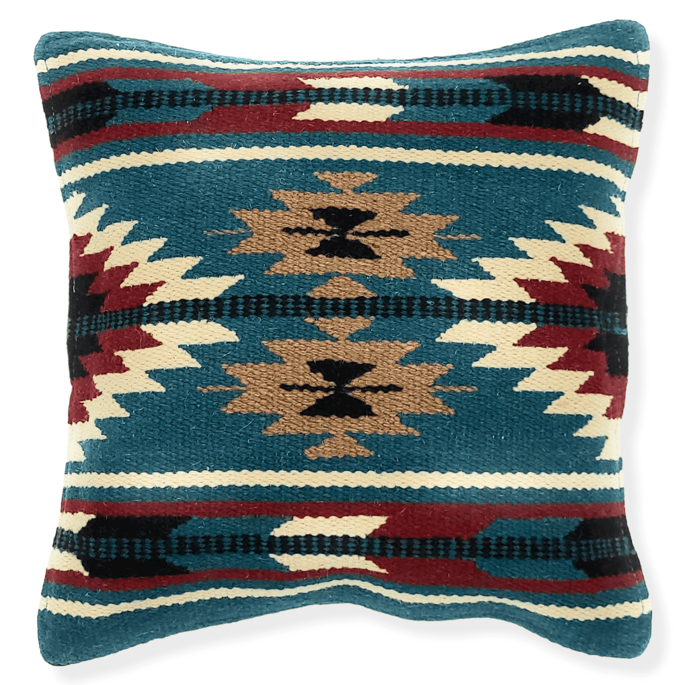 Southwestern Wool Pillow Covers- The Pueblo 20 Assorted Colors- 18 X 18 Throw Pillow - Ranch Junkie Mercantile LLC 