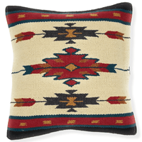 Southwestern Wool Pillow Covers- The Pueblo 20 Assorted Colors- 18 X 18 Throw Pillow - Ranch Junkie Mercantile LLC 