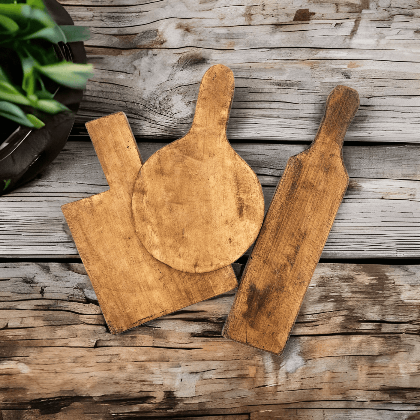 Mini wood cutting shop boards