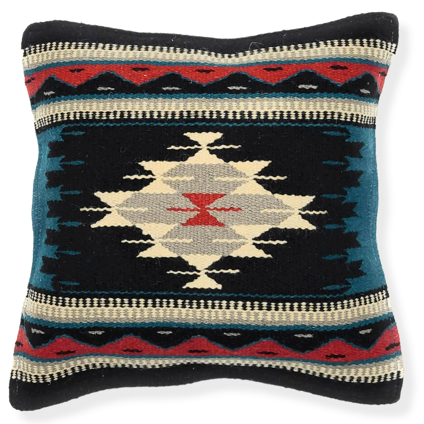 Southwestern Wool Pillow Covers- The Pueblo 20 Assorted Colors- 18 X 18 Throw Pillow - Ranch Junkie Mercantile LLC 