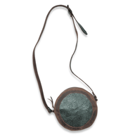 The Rancho Canteen Leather Turquoise Embossed Crossbody Luggage & BagsRanch Junkie
