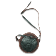 The Rancho Canteen Leather Turquoise Embossed Crossbody Luggage & BagsRanch Junkie