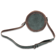 The Rancho Canteen Leather Turquoise Embossed Crossbody Luggage & BagsRanch Junkie