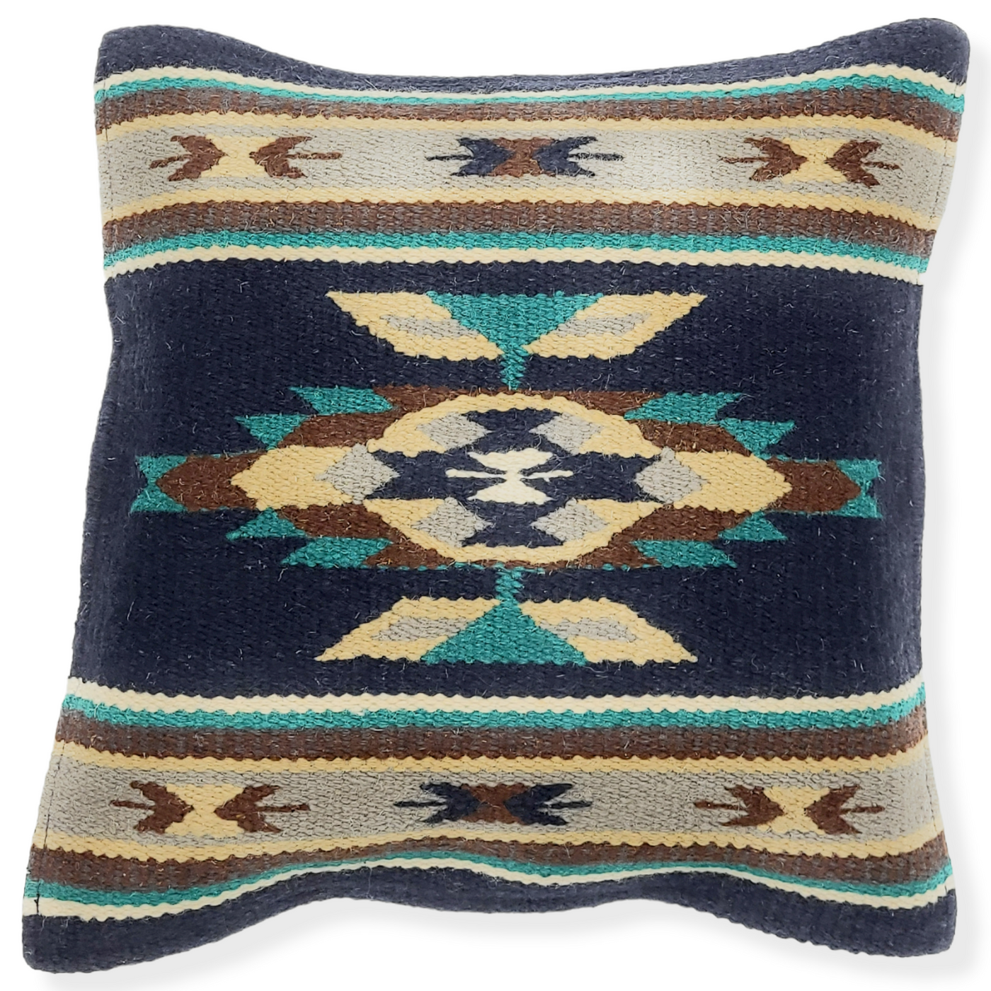 Southwestern Wool Pillow Covers- The Pueblo 20 Assorted Colors- 18 X 18 Throw Pillow - Ranch Junkie Mercantile LLC 