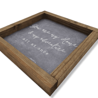 9" X 9" Wood Sign-You Are My Home And My Adventure wood signRanch Junkie