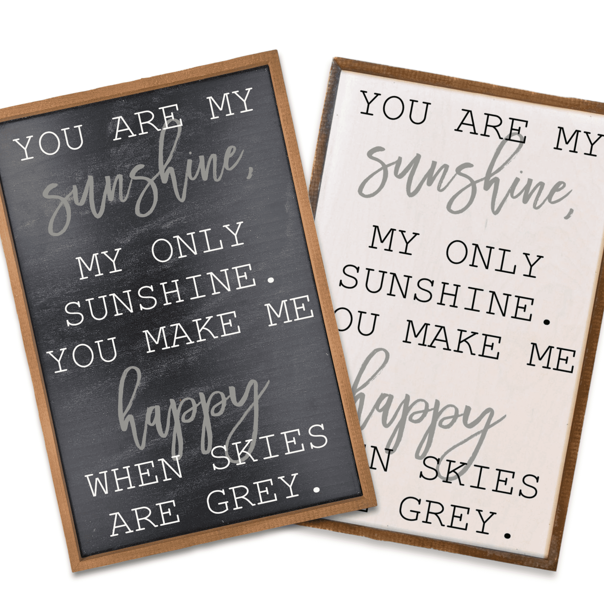 12x18 You Are My Sunshine Wood Sign - Two Colors - Ranch Junkie Mercantile LLC 
