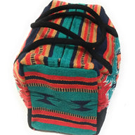 Bundle Deal-Franco Southwestern Weekender Bag + Copper Hoop Turquoise Earrings Bundle - Ranch Junkie Mercantile LLC