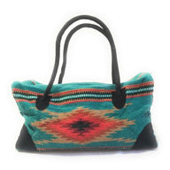 Bundle Deal-The Campos Go West  Weekender Bag +  Turquoise Stacked Earrings - Ranch Junkie Mercantile LLC
