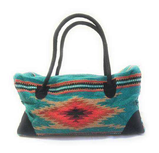 Bundle Deal-The Campos Go West  Weekender Bag +  Turquoise Stacked Earrings - Ranch Junkie Mercantile LLC