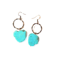 Bundle Deal-The Diego Southwestern Weekender + Turquoise Chunky Earrings - Ranch Junkie Mercantile LLC