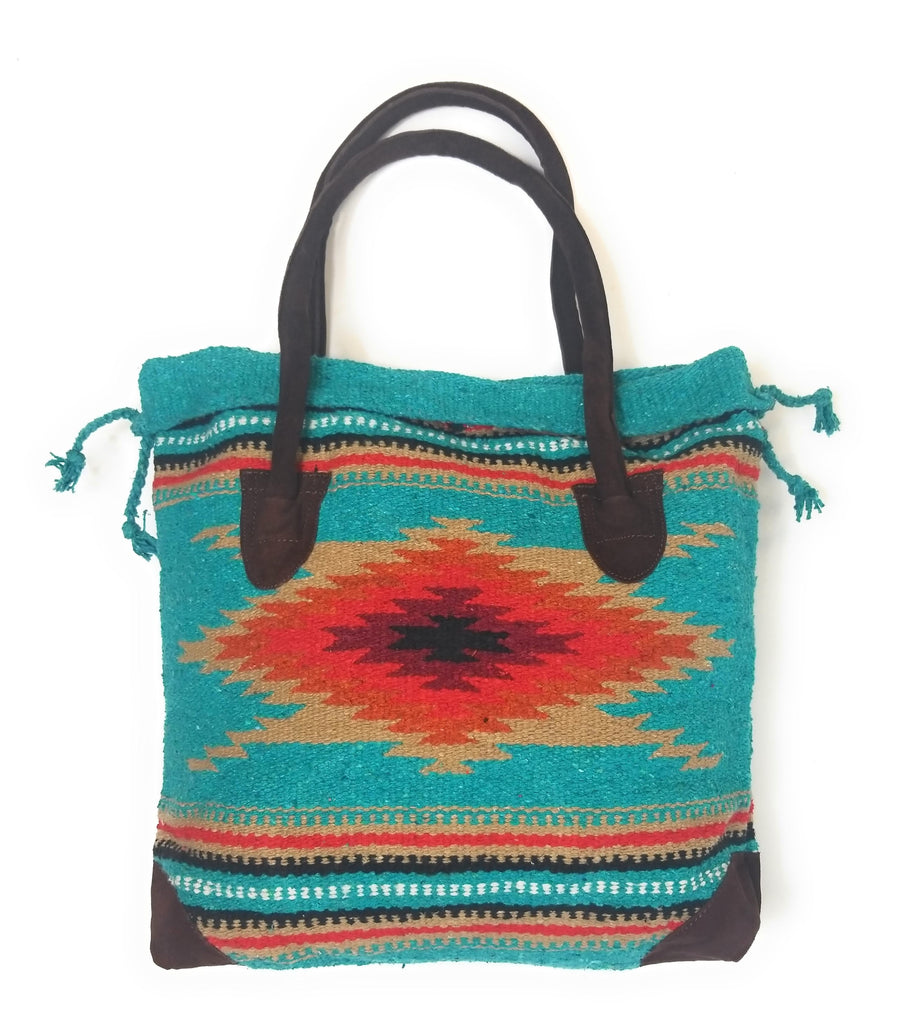 Southwestern Large Boho Tote- The Campos Go West Tote Purse - Ranch Junkie Mercantile LLC