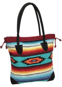 Southwestern Large Boho Tote- The Saltillo Go West Tote Purse - Ranch Junkie Mercantile LLC 