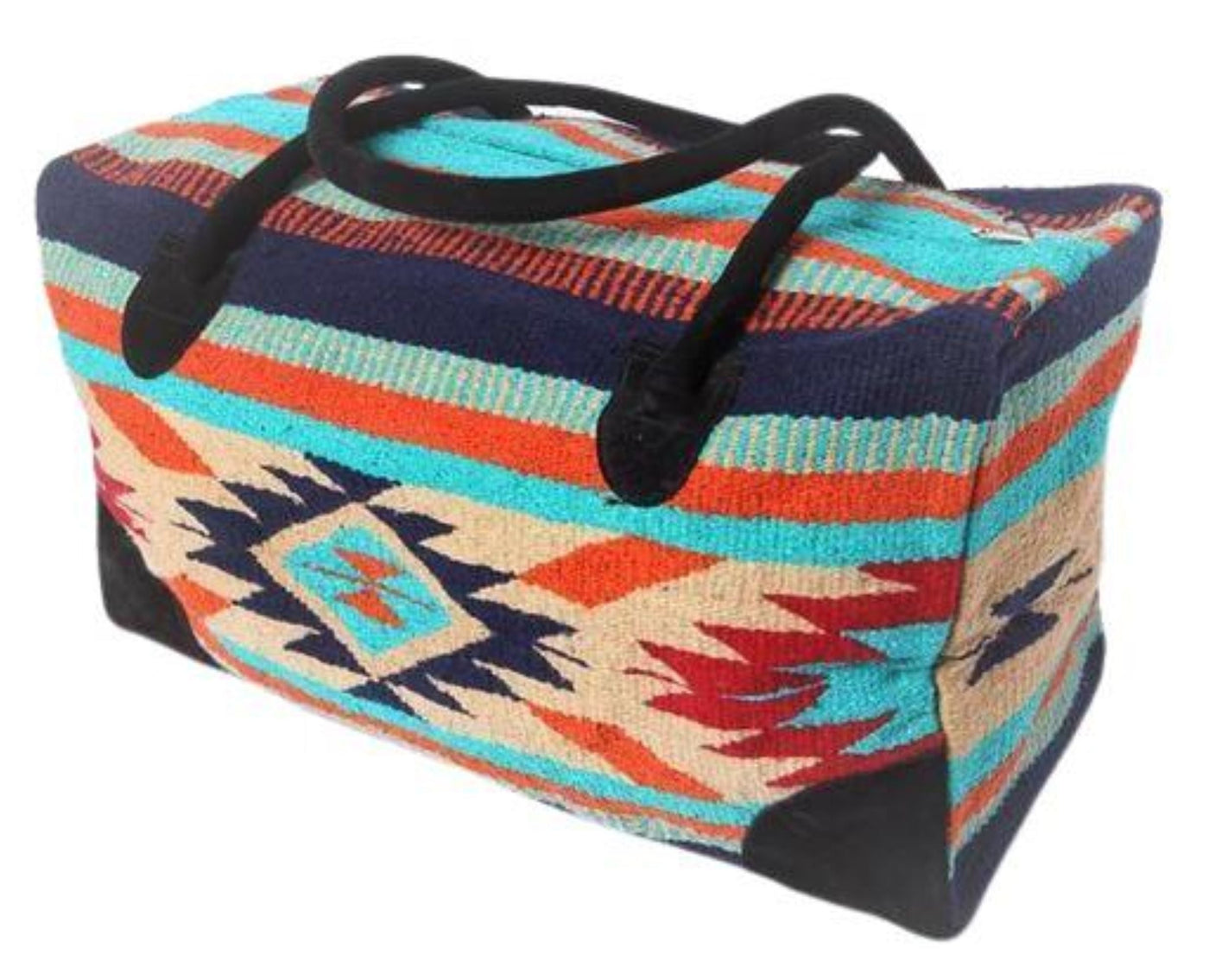 Southwestern Large Weekender Travel Bag Duffle Bag Boho Travel Bag- The Cheyenne Go West Weekender - Ranch Junkie Mercantile LLC