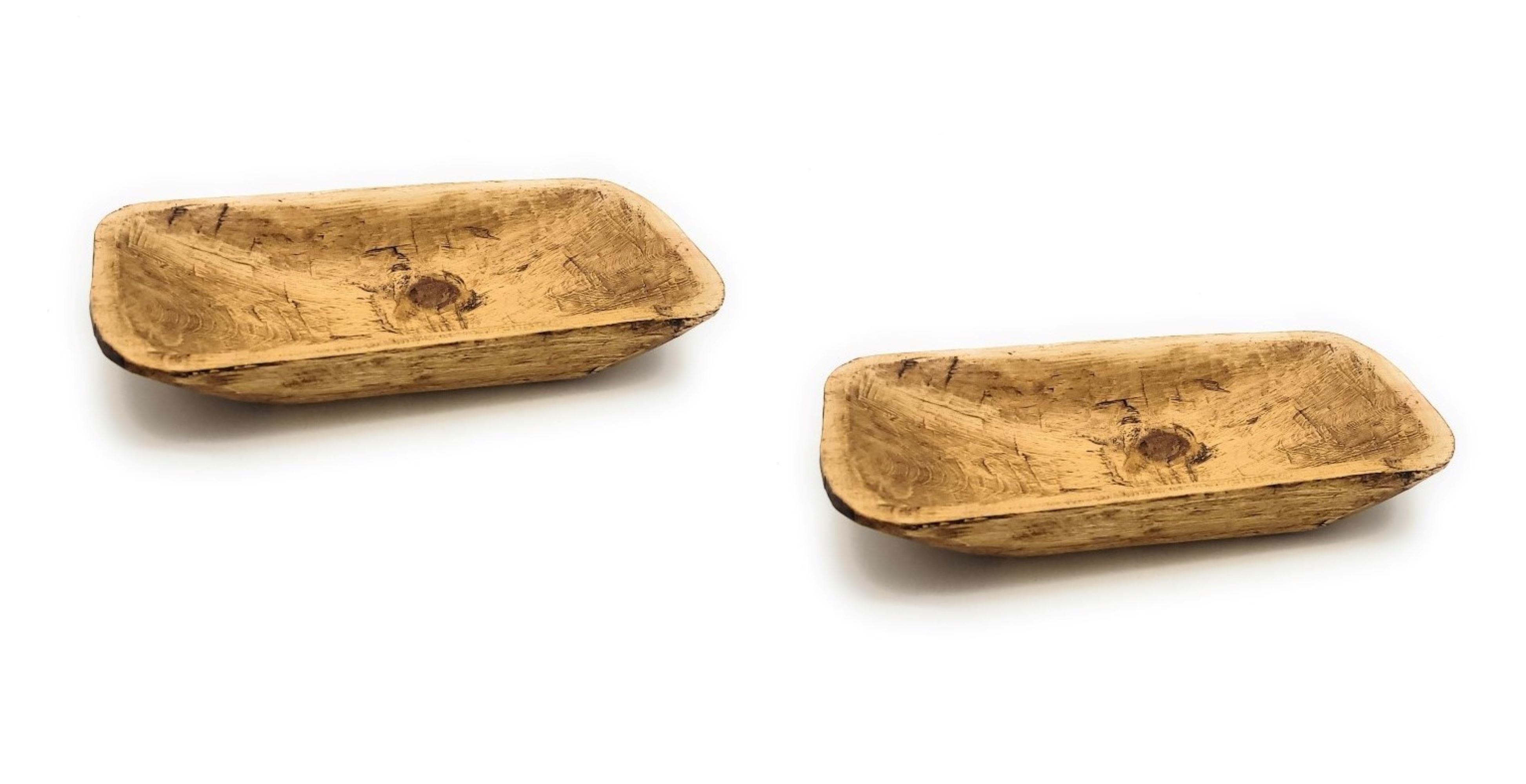 10.5"-12.5" Long Small Barren Wood Bowl - Ranch Junkie Mercantile LLC