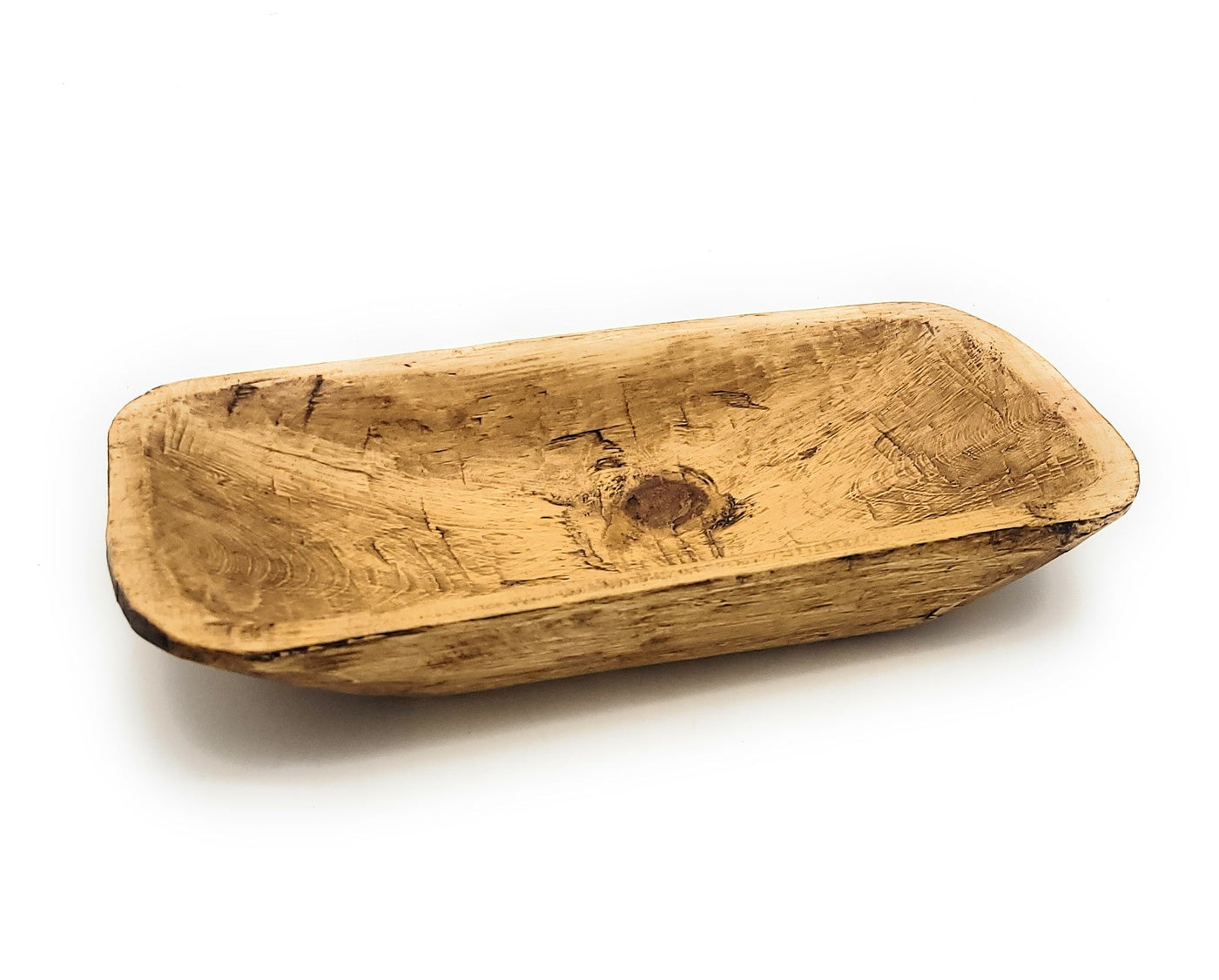 10.5"-12.5" Long Small Barren Wood Bowl - Ranch Junkie Mercantile LLC