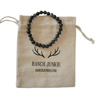 African Turquoise Beaded Bracelet- Stackable Bracelet - Ranch Junkie Mercantile LLC