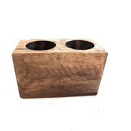Rustic Farmhouse Candle Holders, Authentic Sugar Mold Candle Holder, Planter,Organizer, Various Sizes- 1, 2, 3, 5, 6,12 Holes, Candle Holder - Ranch Junkie Mercantile LLC
