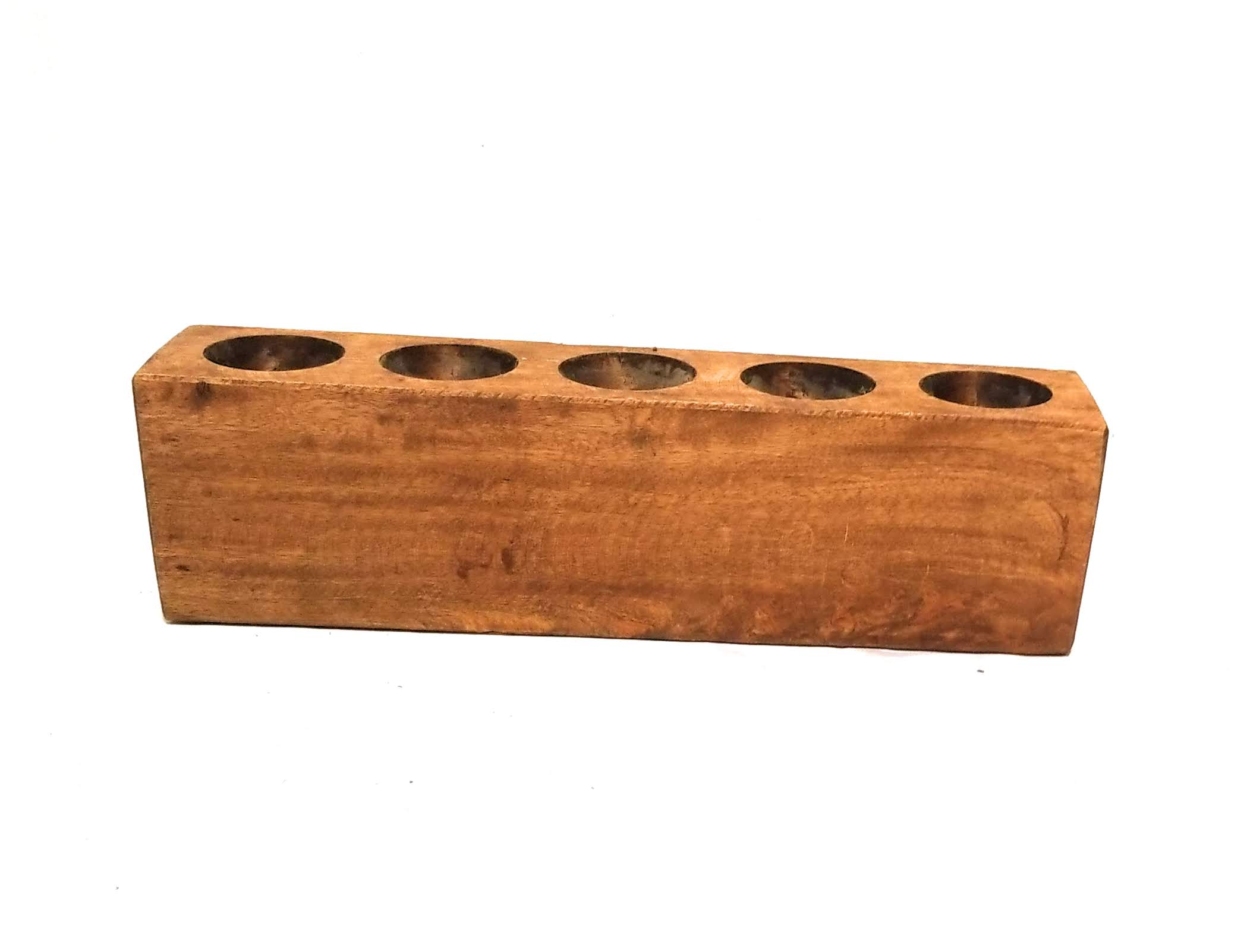 Rustic Farmhouse Candle Holders, Authentic Sugar Mold Candle Holder, Planter,Organizer, Various Sizes- 1, 2, 3, 5, 6,12 Holes, Candle Holder - Ranch Junkie Mercantile LLC