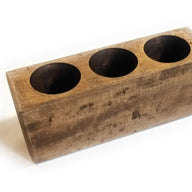 Rustic Farmhouse Candle Holders, Authentic Sugar Mold Candle Holder, Planter,Organizer, Various Sizes- 1, 2, 3, 5, 6,12 Holes, Candle Holder - Ranch Junkie Mercantile LLC