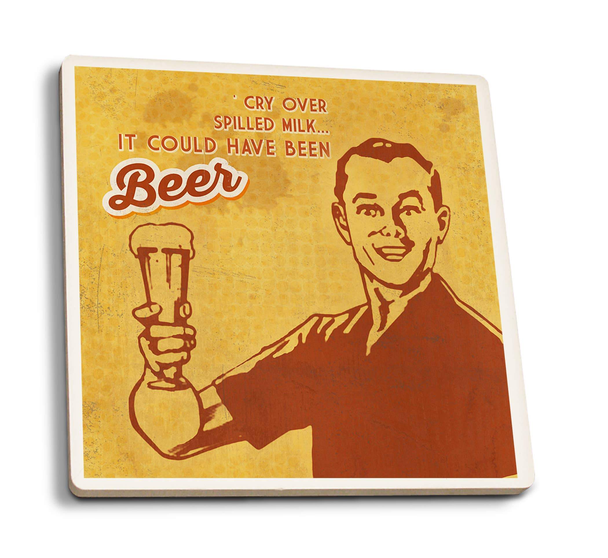 It Could Have Been Beer Ceramic Coaster Set of 4 - Ranch Junkie Mercantile LLC