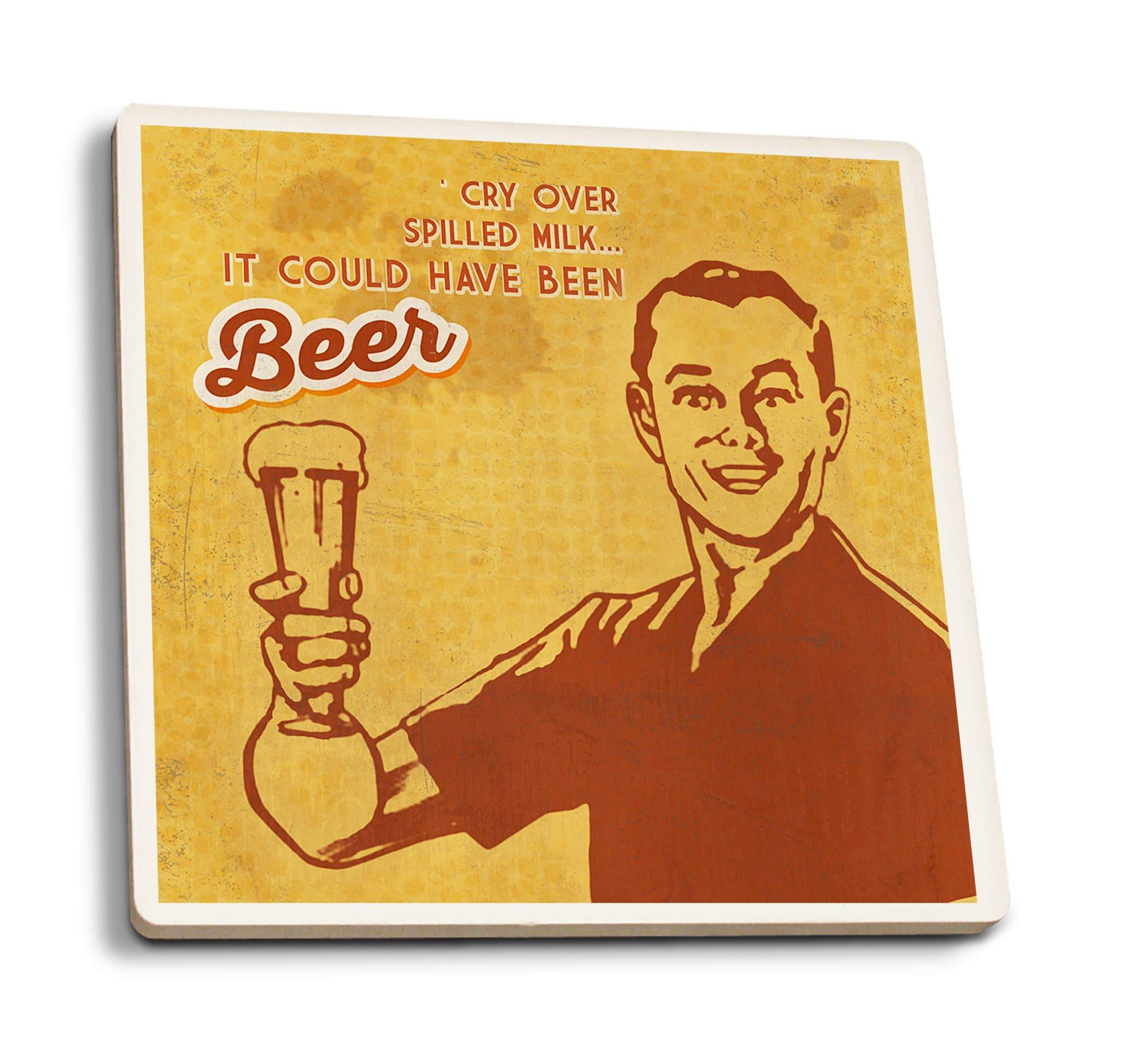 It Could Have Been Beer Ceramic Coaster Set of 4 - Ranch Junkie Mercantile LLC 