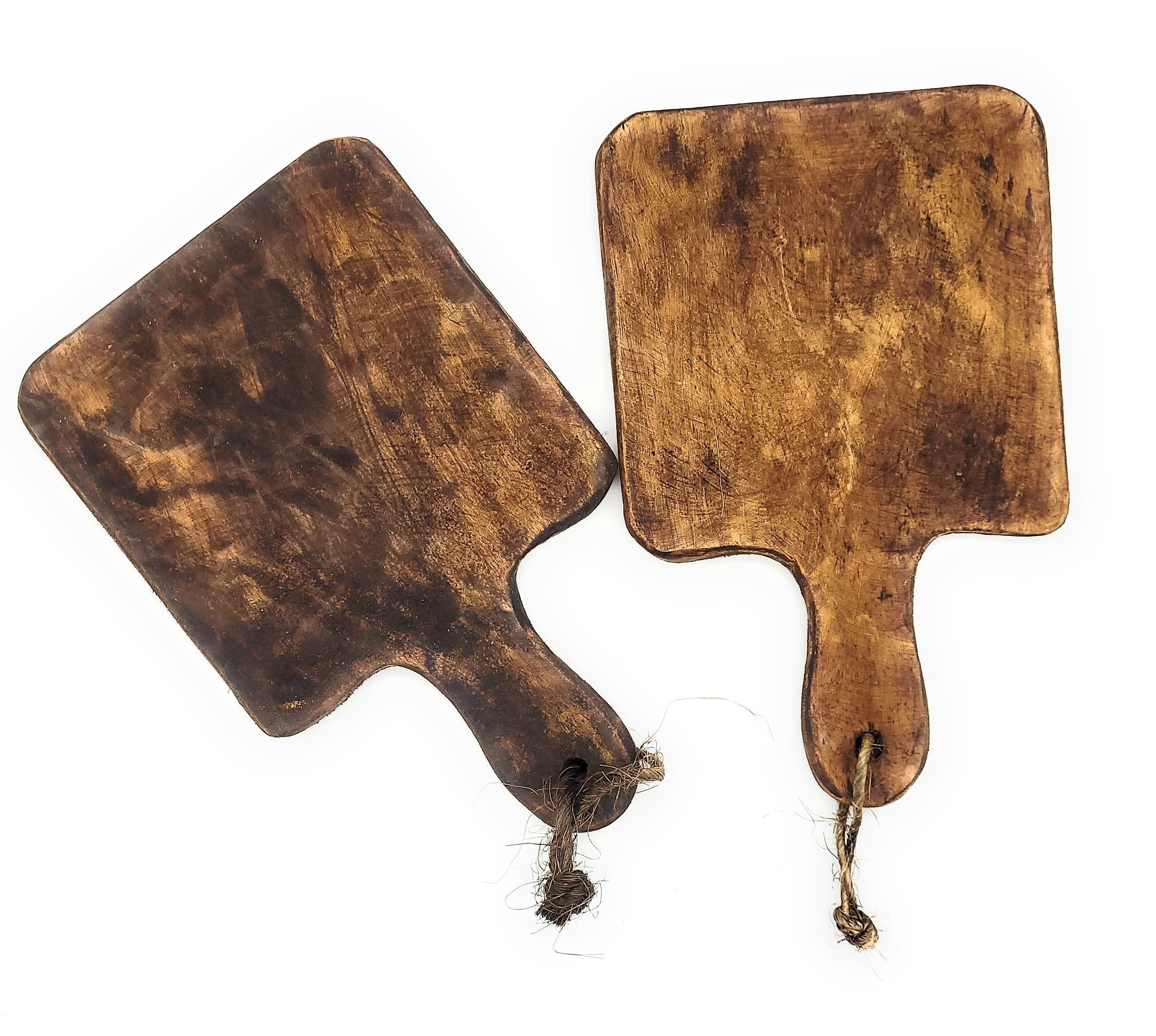 Decorative Farmhouse Mini  + Large Square Cutting Boards- The Farmhouse Primitive Square Boards - Ranch Junkie Mercantile LLC