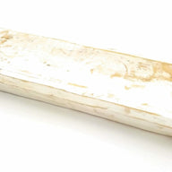 18"-21.5" Long Rustic White Baguette Dough Bowl, Decorative Bowl, Table Center Piece, Decorative Bowl The New Dawn Bowl Rustic White - Ranch Junkie Mercantile LLC