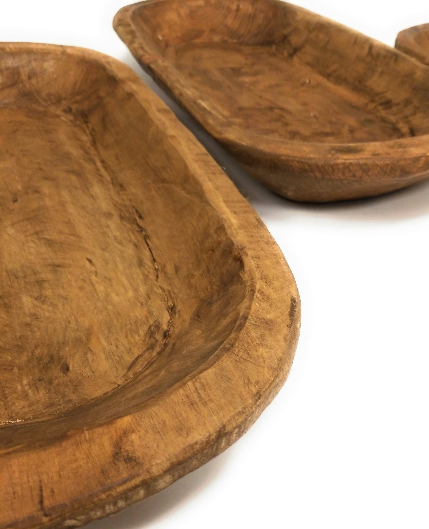 19"-22" Long Decorative Wood Dough Bowl - The Weston Dough Bowl - Ranch Junkie Mercantile LLC