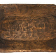 19"-22" Long Decorative Wood Dough Bowl - The Weston Dough Bowl - Ranch Junkie Mercantile LLC