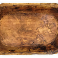 19"-22" Long Decorative Wood Dough Bowl - The Weston Dough Bowl - Ranch Junkie Mercantile LLC