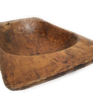 24"-26" Long Grand Canyon Large Decorative Dough Bowl, Table Center Piece, Decorative Bowl - Ranch Junkie Mercantile LLC