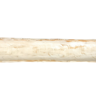 38"- 40" The Rio Grande Rustic White Extra  Long Skinny Wood Baguette Dough Bowl Rustic White Long Wood Decorative Bowl - Ranch Junkie Mercantile LLC