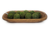 19"-22" Long Industrial Farmhouse Decorative Wood Dough Bowl - The Weston Industrial Dough Bowl - Ranch Junkie Mercantile LLC 