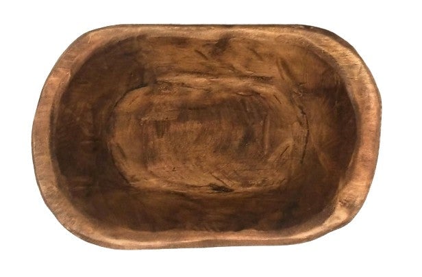 Bundle Deal-18"-21.5" Long New Dawn + 9"-10" Long Itty Bitty Wood Dough Bowl Bundle- Three Colors To Choose From - Ranch Junkie Mercantile LLC