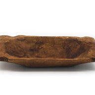 18"-20"  Colorado Rustic Wood Dough Bowl - Wood Bread Bowl- The Colorado Decorative Bowl - Ranch Junkie Mercantile LLC