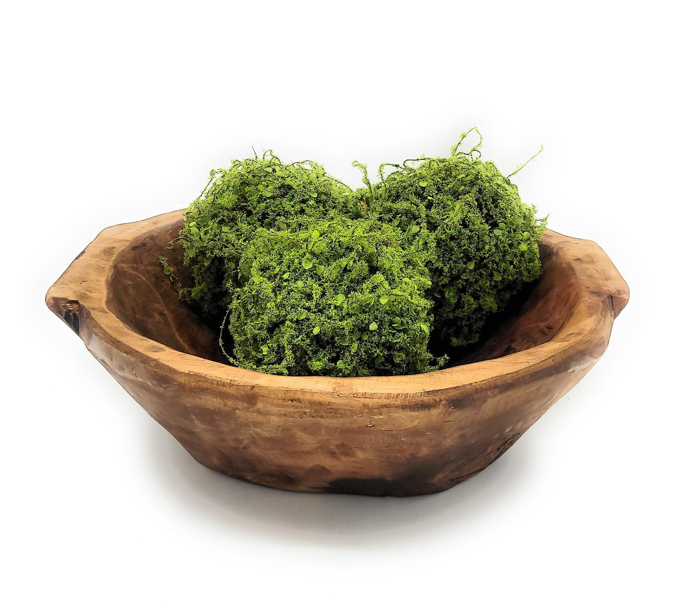 Large Rustic Farmhouse Brown Avocado Dough Bowl -  Large Wood Bread Bowl- The Avocado Decorative Bowl - Ranch Junkie Mercantile LLC