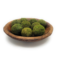 Round Wooden Bowl Dough Bowl Decor- The Ponderosa Farmhouse Brown Bowl - Ranch Junkie Mercantile LLC