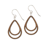 Wood Simple Drop Earrings - Ranch Junkie Mercantile LLC