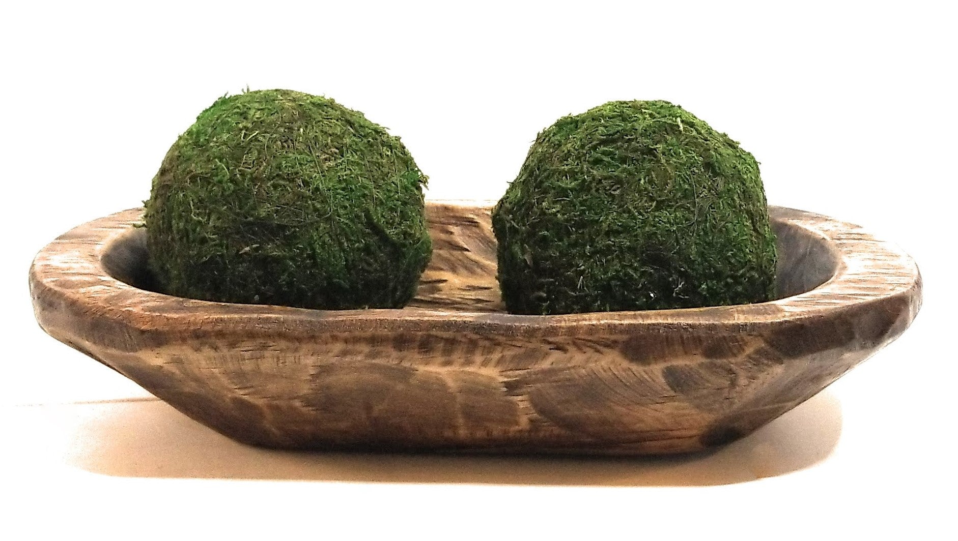 3 Inch + 5 Inch Moss Balls Multiple Sets Dough Bowl Fillers - Ranch Junkie Mercantile LLC