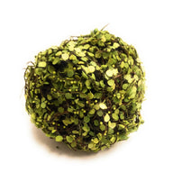 4 Inch Twig + Green Leaf Decorative Bowl Filler Balls - Ranch Junkie Mercantile LLC