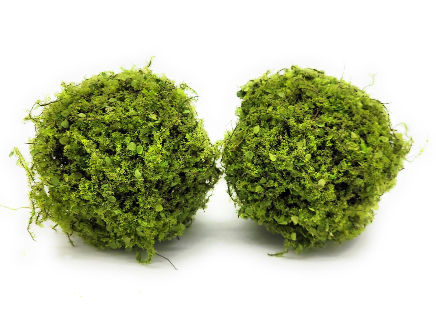 Decorative Moss Balls Set of 2