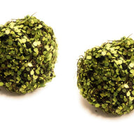 4 Inch Twig + Green Leaf Decorative Bowl Filler Balls - Ranch Junkie Mercantile LLC