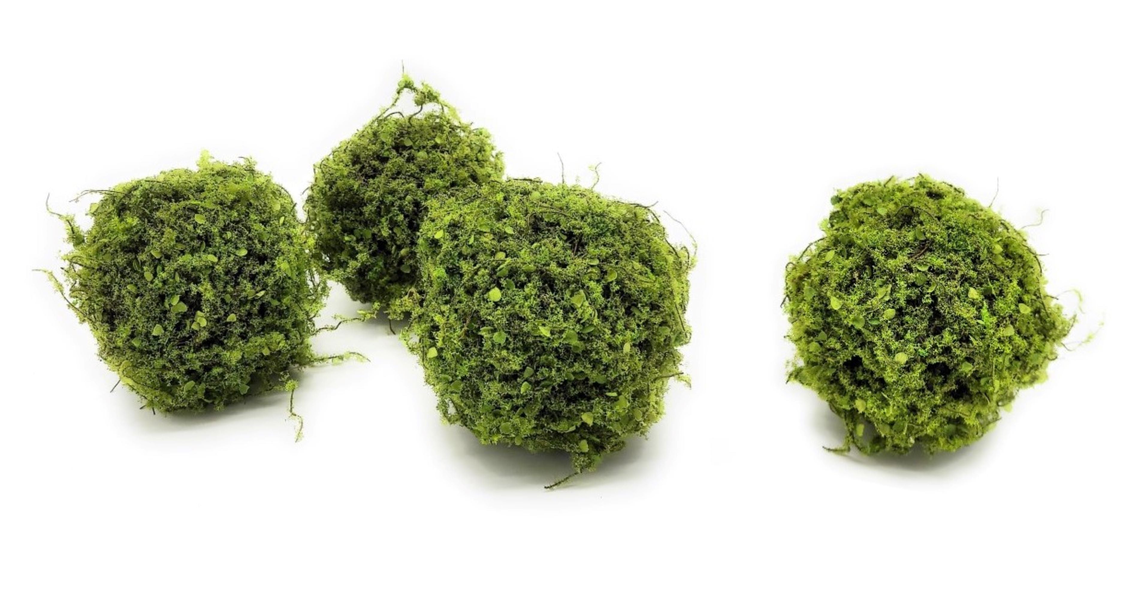 5 Inch Mossy Twig Ball Decorative Bowl Filler Balls - Ranch Junkie Mercantile LLC 