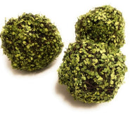 4 Inch Twig + Green Leaf Decorative Bowl Filler Balls - Ranch Junkie Mercantile LLC
