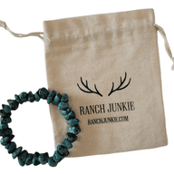 Chunky Genuine Natural Turquoise Bracelet - Ranch Junkie Mercantile LLC