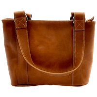 Genuine Cowhide Tote Handbag Black Highlands Purse - Ranch Junkie Mercantile LLC 