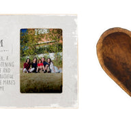 Mother's Day Gift Photo Frame, Mom Gift, Mother Gift, Wooden Frame + Heart Bowl - Ranch Junkie Mercantile LLC